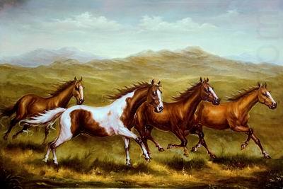 unknow artist Horses 05 china oil painting image